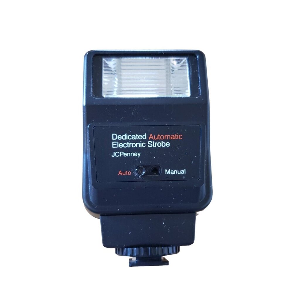 JCPenney Camera Flash Automatic Strobe for Pentax FOR PARTS ONLY NOT TESTED